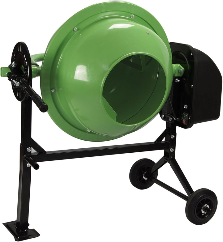 TrutzHolm® Betonmischer mit 70l Trommel leistungsstarker Elektromotor mit 275 Watt stabile Stahlkons