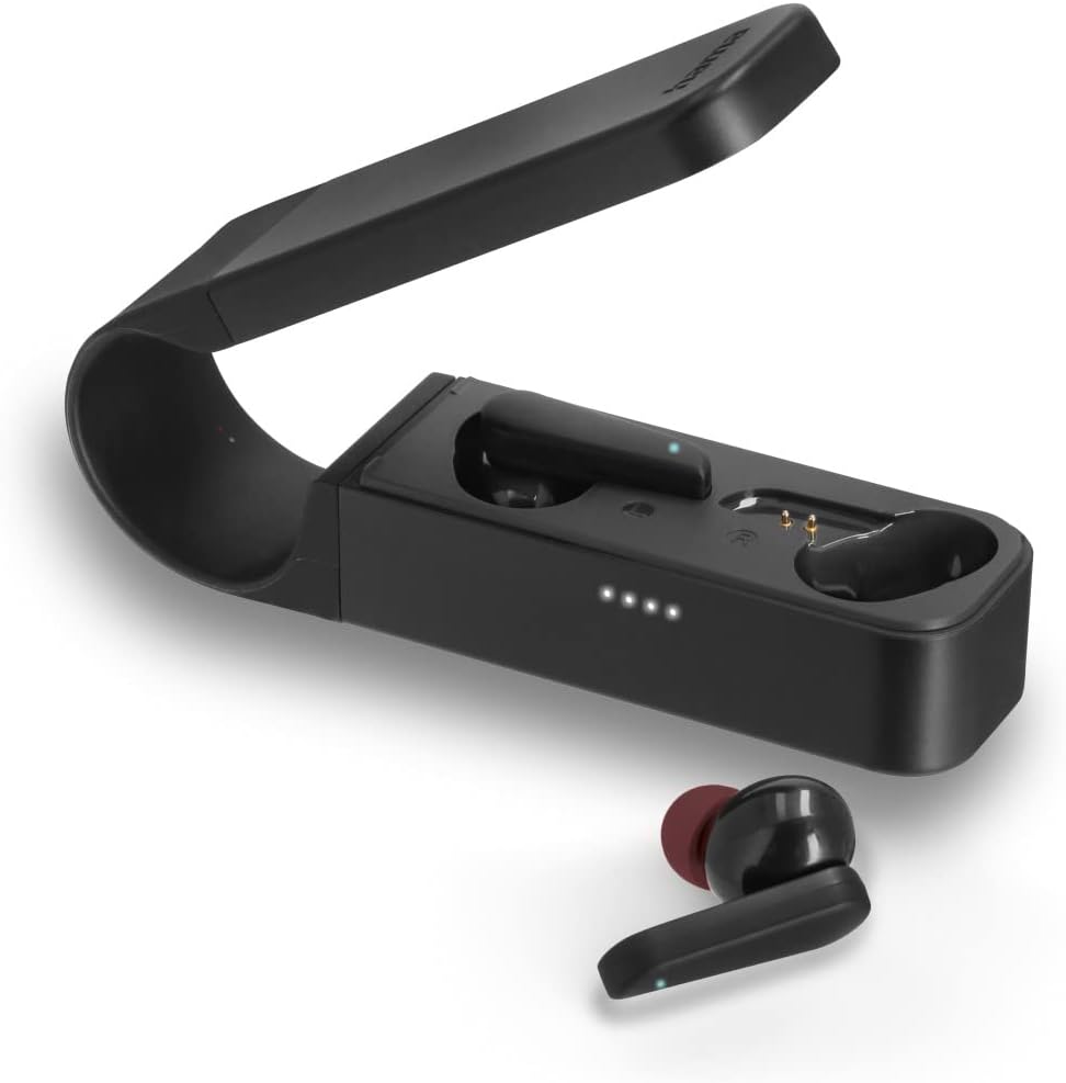 Hama Bluetooth Kopfhörer "Spirit Pocket" (In Ear Kopfhörer mit Mikrofon, True Wireless Earbuds mit L
