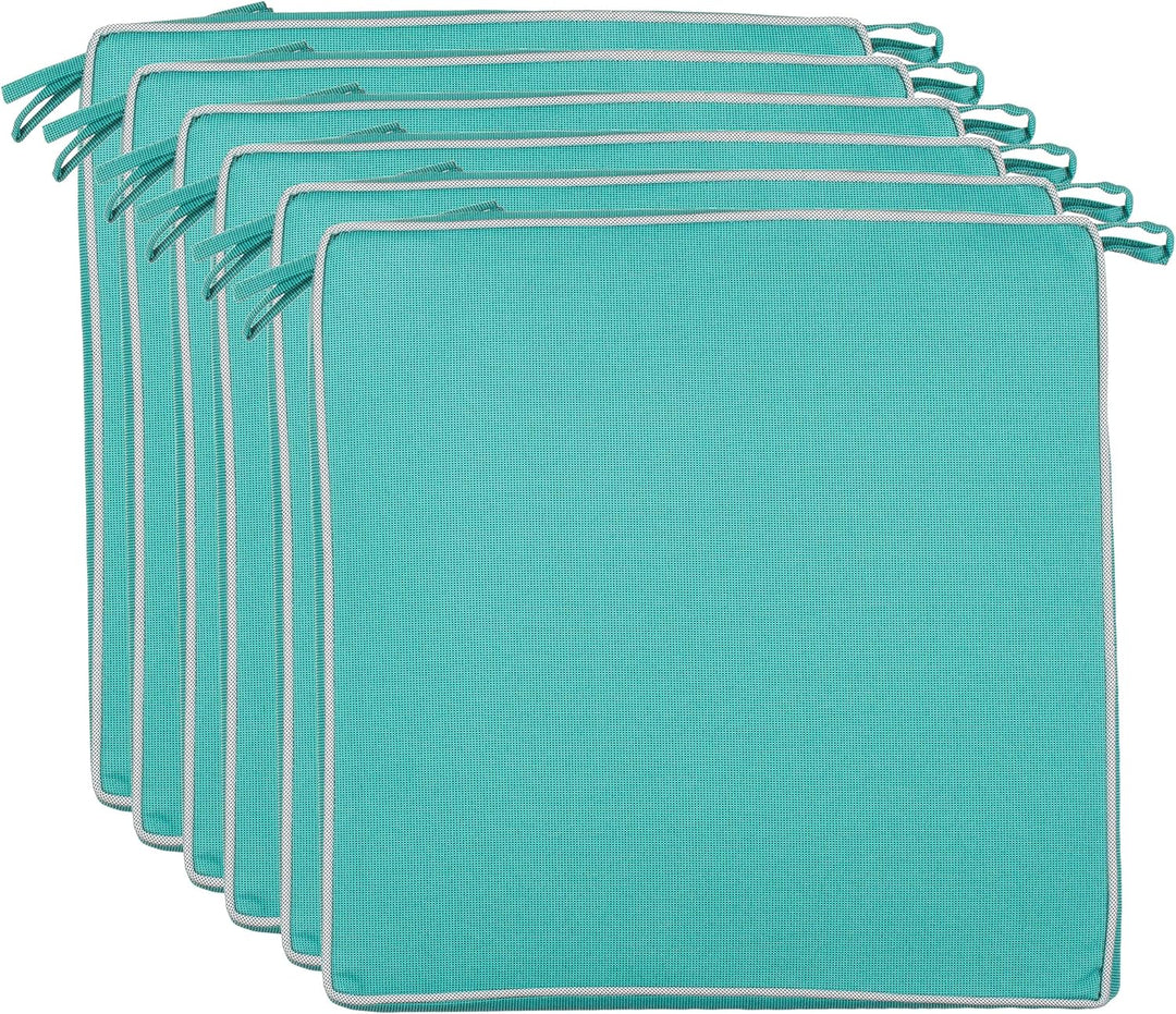 Brandsseller Outdoor Sitzkissen Kissen Dekokissen - Schmutz- und Wasserabweisend - 220 gr. Füllung -