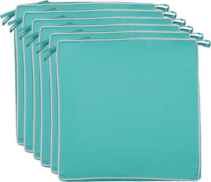 Brandsseller Outdoor Sitzkissen Kissen Dekokissen - Schmutz- und Wasserabweisend - 220 gr. Füllung -