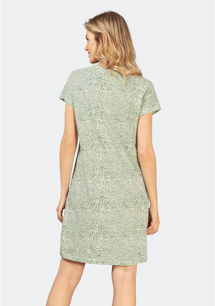 hajo Polo & Sportswear Damen Sleepshirt 40-42 Pistazie, 40-42 Pistazie