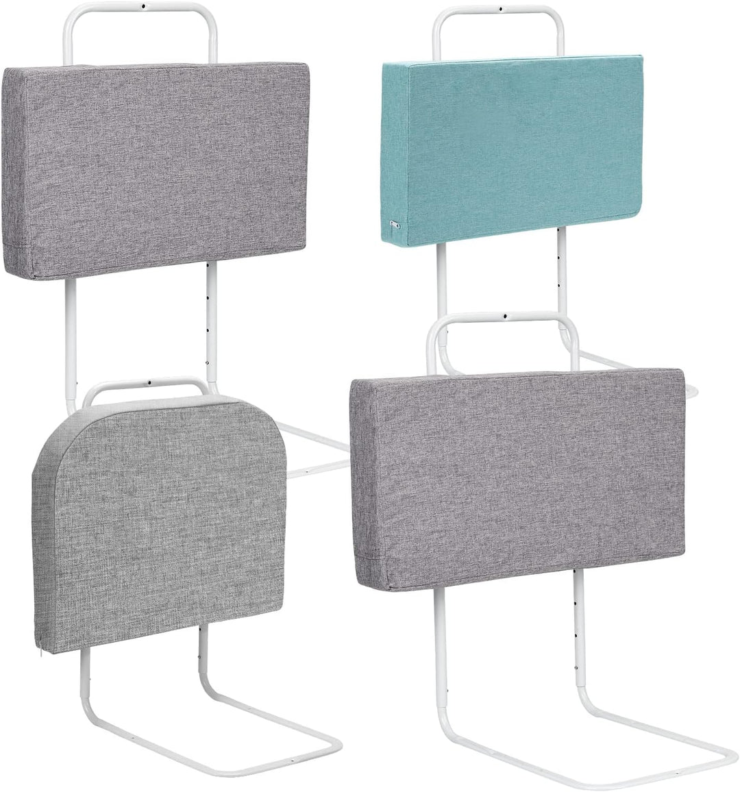 Cecaylie Bettgitter Bettschutzgitter für Kinder, 50 * 28cm Babybettzaun, 2*Weich Rausfallschutz Bett
