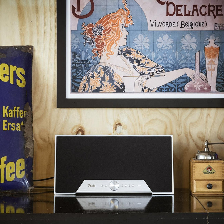 Teufel ONE M - All-in-One Soundystem Bluetooth Lautsprecher mit W-LAN, Integriertem Subwoofer, Multi