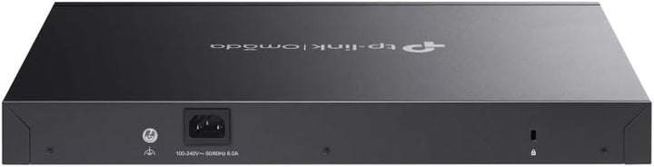 TP-Link TL-SG3428MP 28-Port Gigabit L2+ Managed Switch mit 24 PoE+ Ports (384 Watt, Zentrales Cloud-