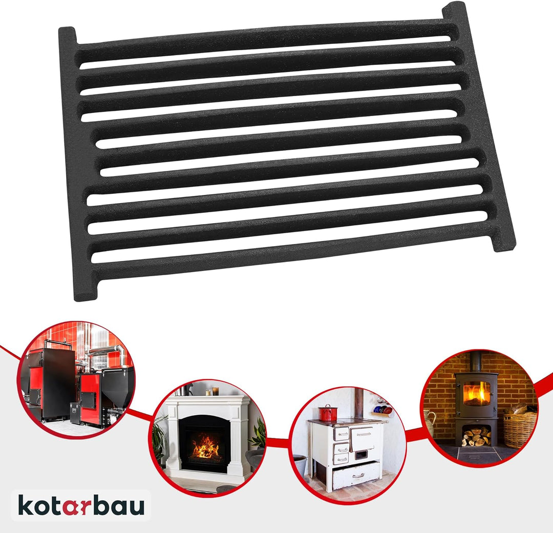 KOTARBAU Kaminrost 32 x 21,5 cm Kaminofen Ascherost Rost Tafelrost Ofengitter Kamin Ersatzteile Zube
