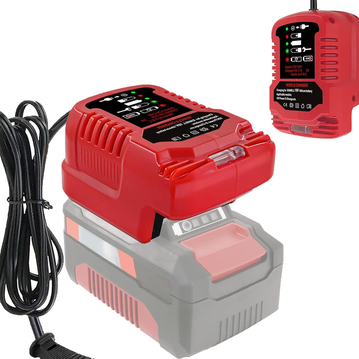 Schnellladegerät Ersatz für EINhell 18V Ladestation mit LED-Anzeige Kompatibel mit Einhell Power X-C