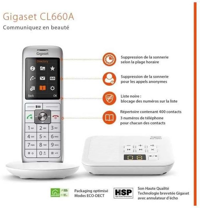 Gigaset CL660A Solo Schnurlostelefon