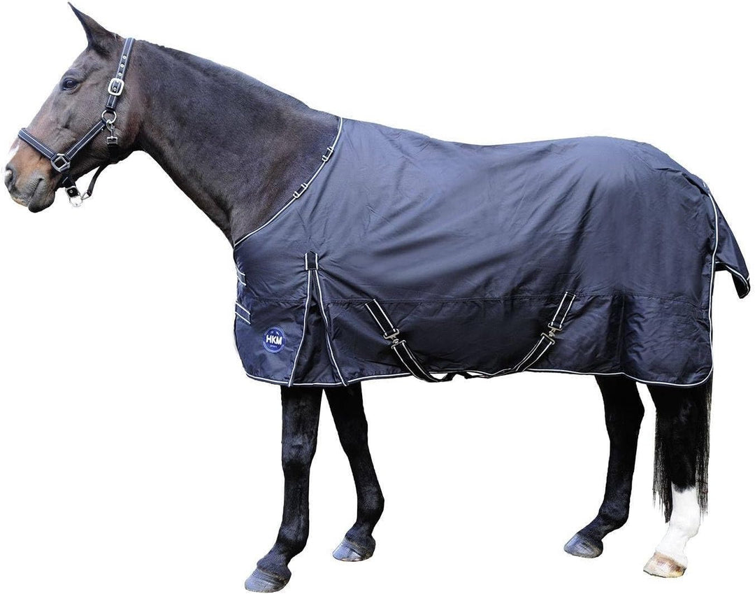 HKM Innsbruck Pferdedecke Schwarz 125 125 Schwarz, 125 Schwarz