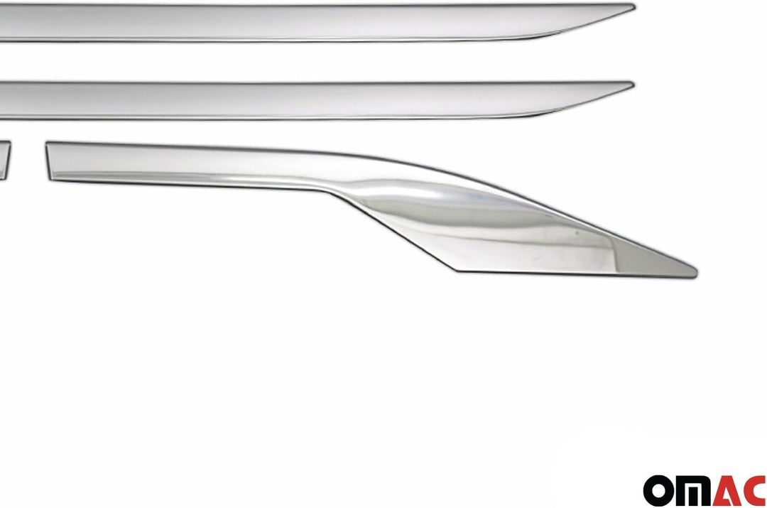 Zierleiste kompatibel mit Toyota C-HR 2016-2023 Seitenleiste Türleisten Edelstahl Chrom 4X