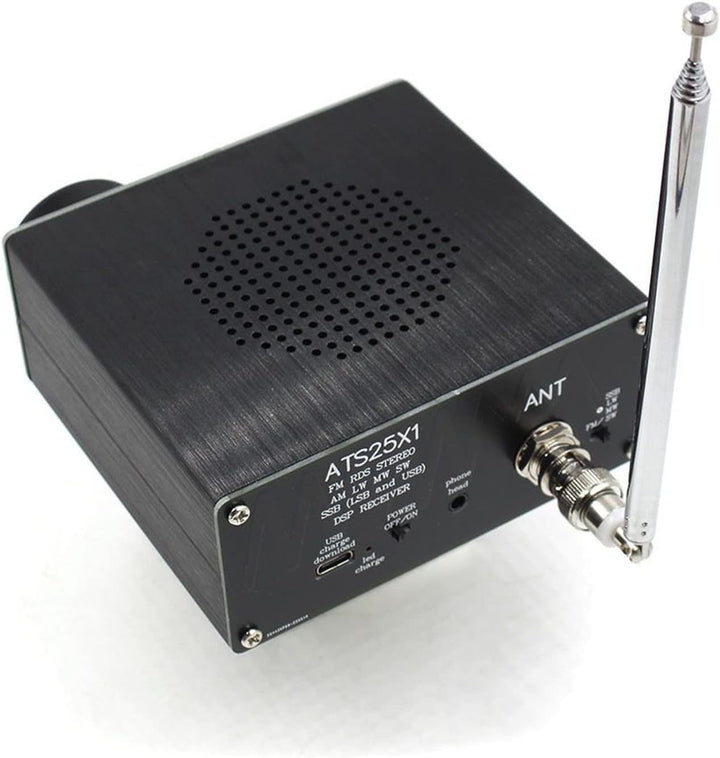 ATS 25 für X1 Si4732 Fullband-Radioempfänger, DSP-Funkempfänger mit 6.1 cm Touchscreen