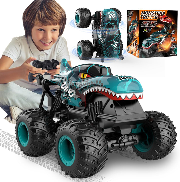 Ferngesteuertes Auto, 2,4GHz 20 km/h RC Monstertruck, 1:20 Ferngesteuerter Monster Truck mit Aufrech