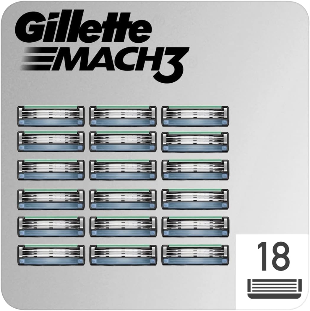 Gillette Mach3 Rasierklingen Für Männer 18 Stück