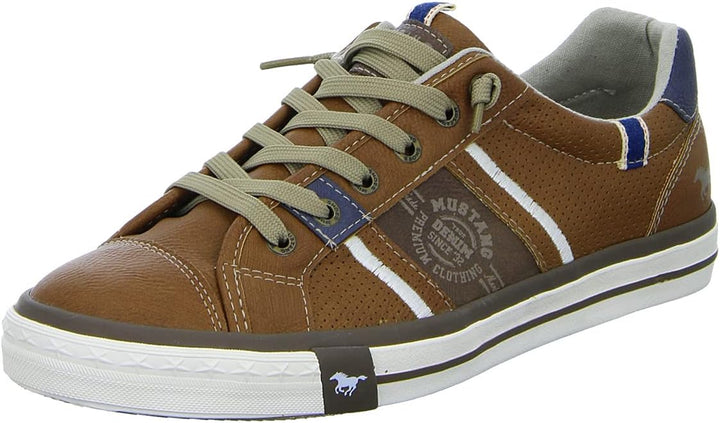 MUSTANG Herren 4072-308 Slip On Sneaker 44 EU Cognac, 44 EU Cognac
