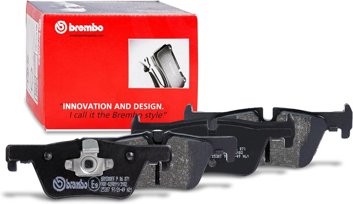 Brembo P06071 Hintere Bremsbeläge, Anzahl 4
