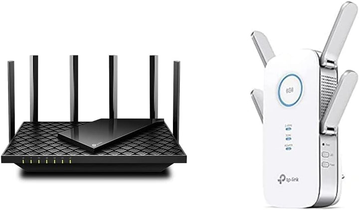 TP-Link Archer AX73 Wi-Fi 6 Gigabit WLAN Router (4804 Mbit/s 5 GHz, 574 Mbit/s 2,4 GHz) schwarz & RE