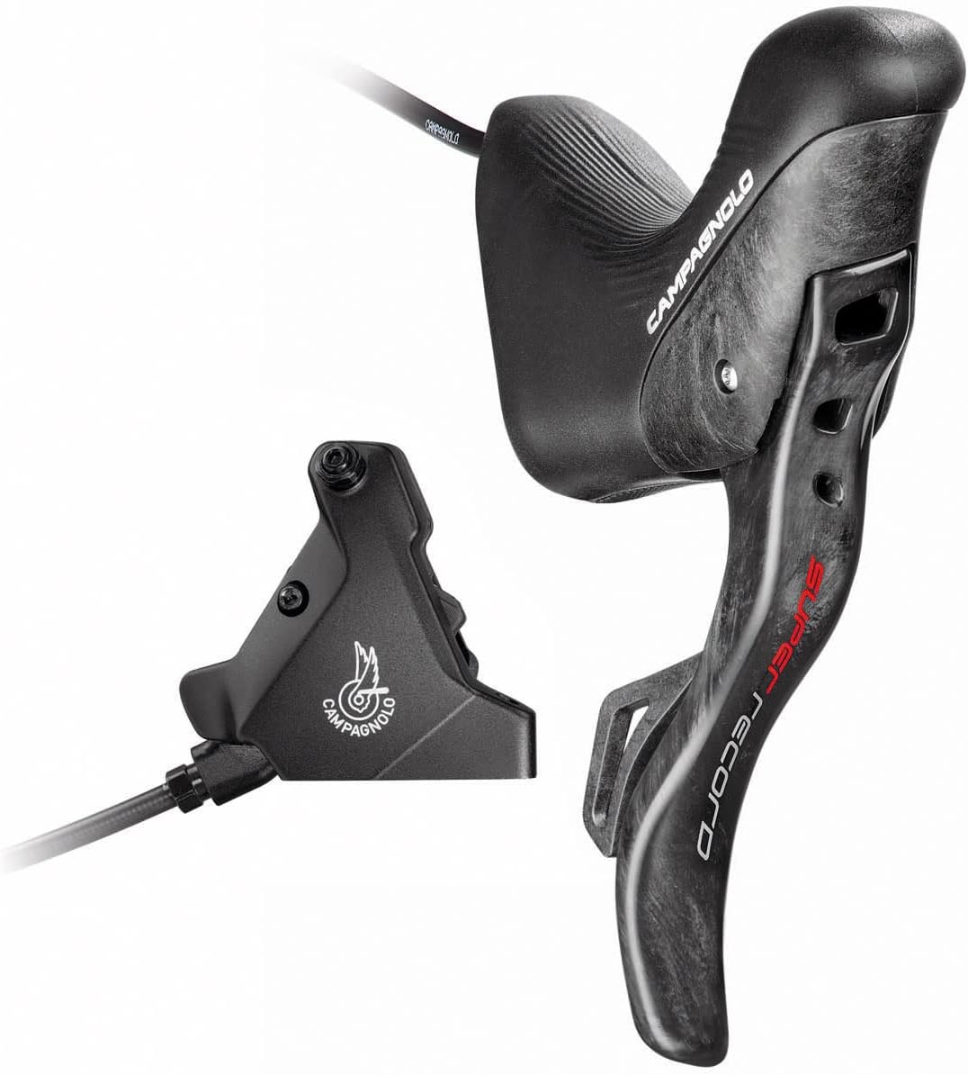 Campagnolo Unisex – Erwachsene Super Record EPS 12s Scheibenbremse, Schwarz, Einheitsgrösse