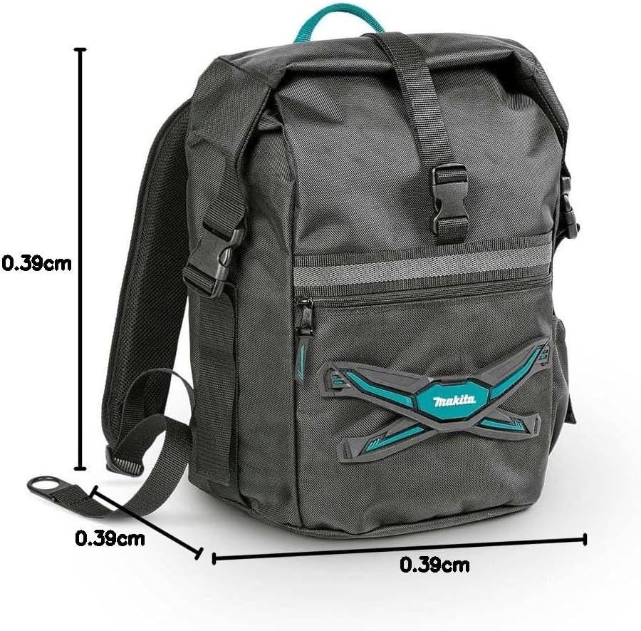 Makita E-05555 Allwetter-Rucksack, Schwarz, Medium