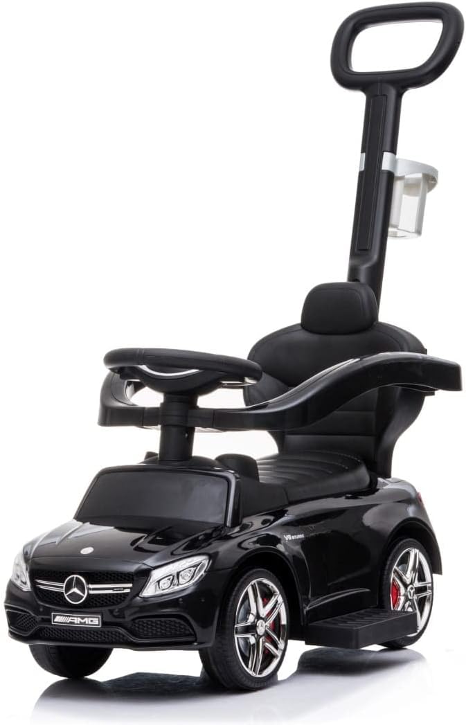 COIL Rutschauto mit der Schiebestange, Schiebeauto, Mercedes AMG C63, Kinderrutsche, Fahrzeug mit Ru