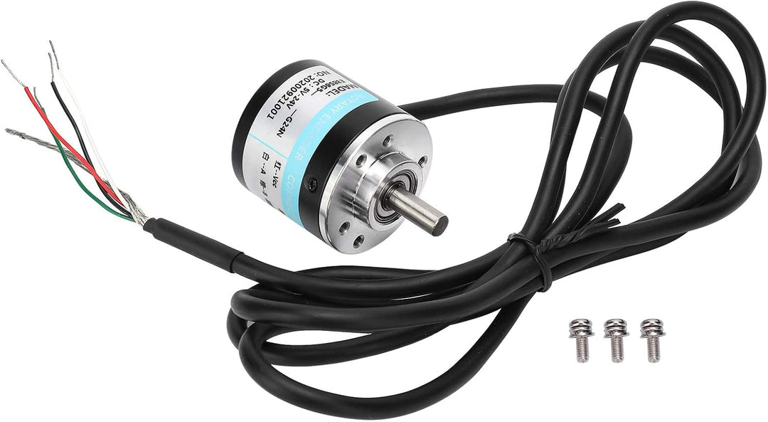 ABZ Dreiphasen-Encoder Photoelektrischer Encoder DC 5-24 V 3000-6000 U/min Vollwellen-Encoder für de