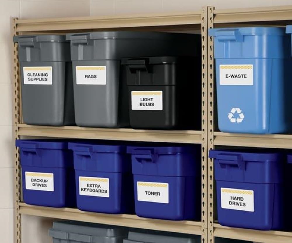 Avery L7992-25 Wetterfeste Versandetiketten (10 Stück pro Blatt, 99,1 x 57 mm) 250 Etiketten weiss