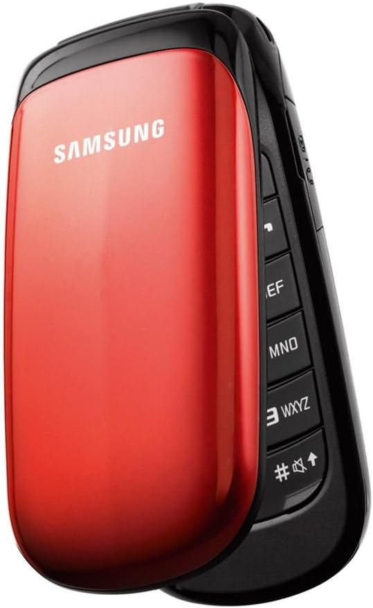Samsung E1150i Klapphandy 3,6 cm (1,43 Zoll) Display ruby-red, ruby-red