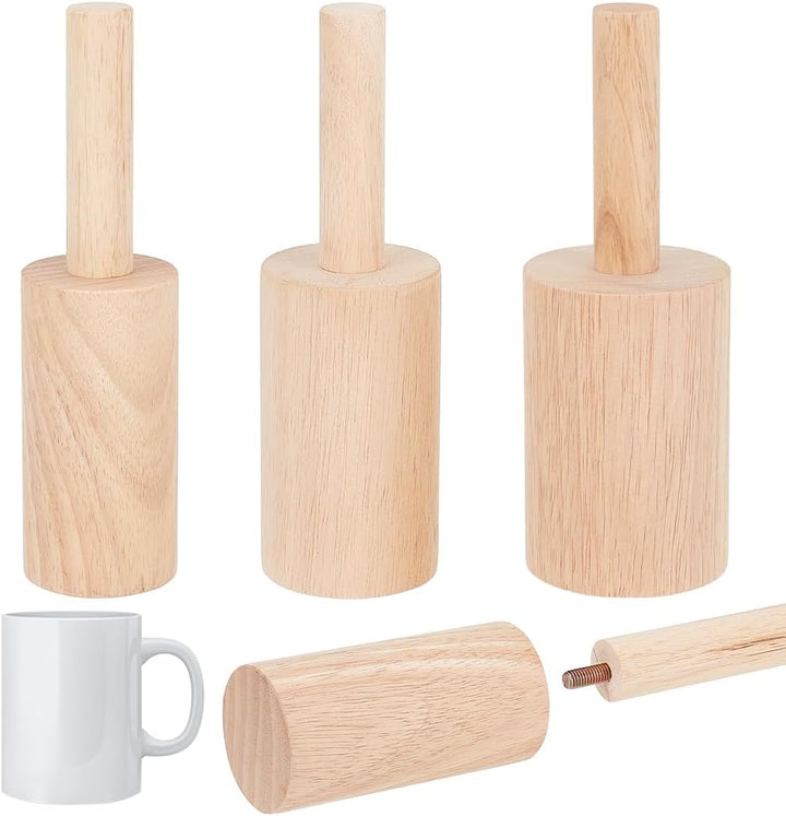 BENECREAT Tassen-Töpferformen in 3 Grössen, 6/7/8 cm Innendurchmesser, Tassenformungswerkzeuge aus H