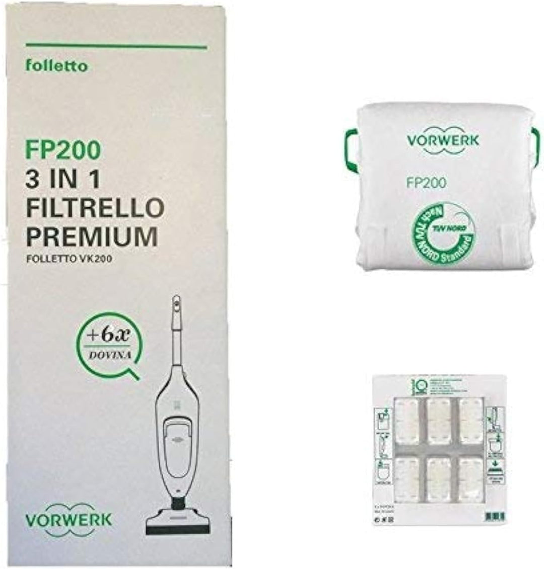 Vorwerk 200/220 S, Staubsaugerbeutel Kobold VK 200 220,