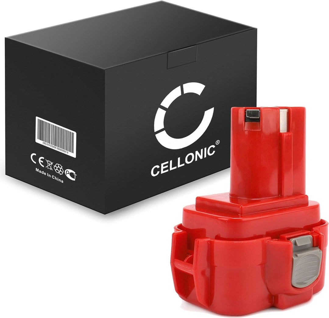 CELLONIC® Ersatz Akku für Makita BMR100, 6222d, 6261D, 6207D, 6204D, 6226D, 6260D Ersatzakku 9120, 9