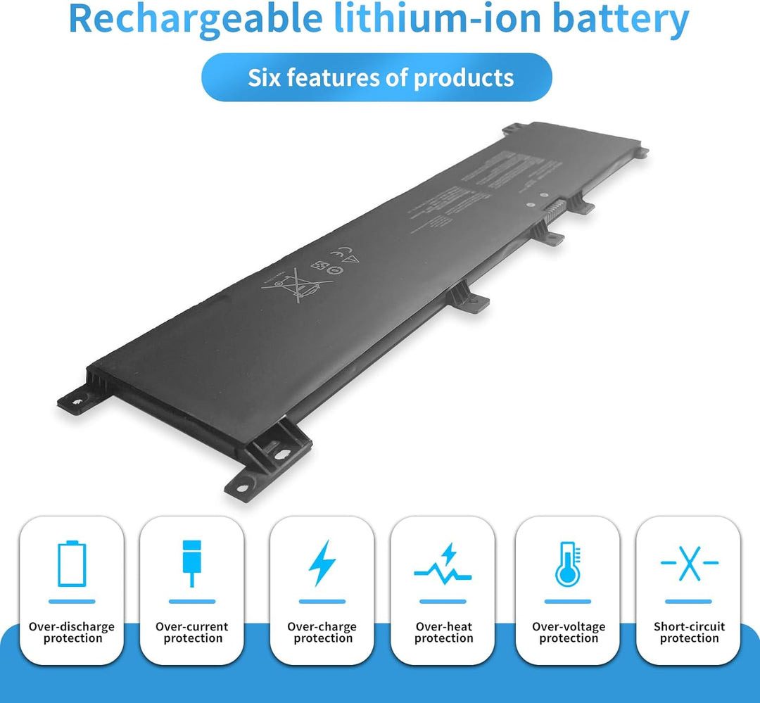 B31N1635 B3INI635 0B200-0254000 Laptop-Ersatzakku für Asus A705 A705U X705UA N705UD N705UN N705UQ X7