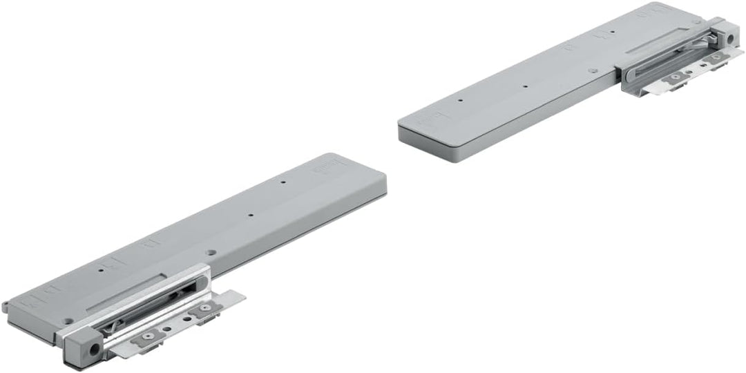 HETTICH 9242238 Top Line L Silent System Schliessdämpfung 2 türig 50kg, für Schiebetüren, Silber