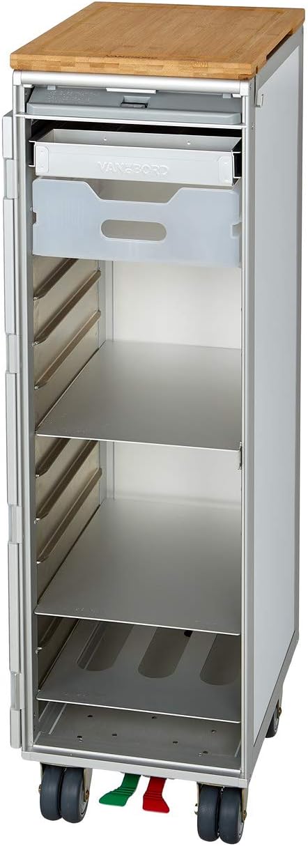 VanDeBord Ausstattungspaket für Flugzeugtrolleys und Airline Trolleys, Küche & Grillen, Kunststoff,