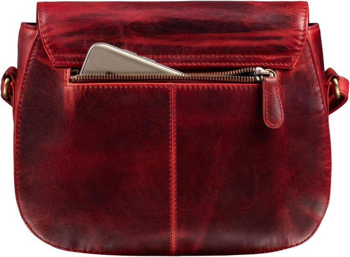 STILORD 'Savannah' Umhängetasche Damen Leder Handtasche kleine Schultertasche Crossbody Bag Ausgehta
