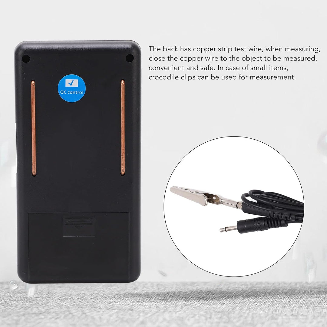 Oberflächenwiderstandstester, Widerstandsmessgerät ABS Weit verbreitet Starke Zuverlässigkeit Selbst
