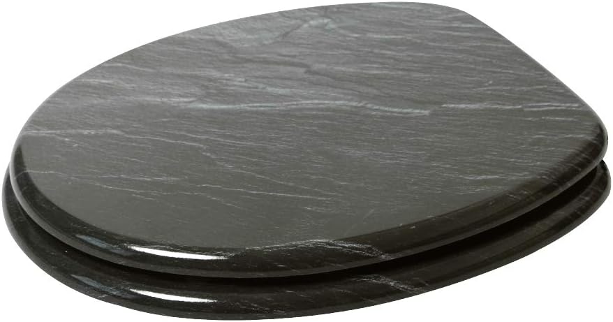 Sanilo WC Sitz, viele schöne schwarze Toilettendeckel zur Auswahl, hochwertige und stabile Qualität