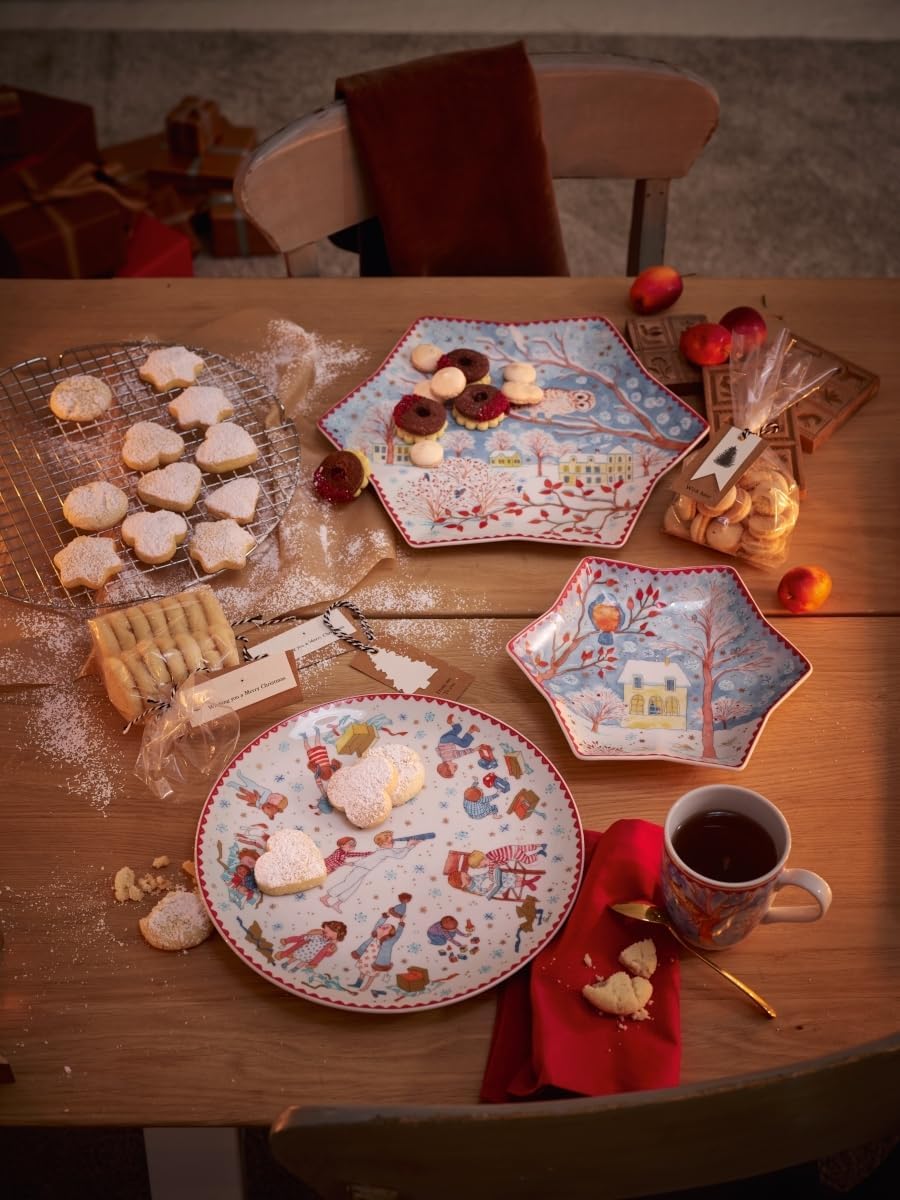 Hutschenreuther Sammelkollektion 22 Weihnachtsabend Sternschale 34 cm, 02473-727412-25384