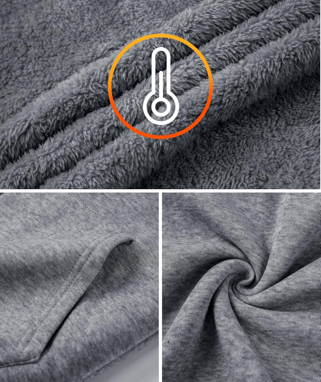 LLdress Sweatjacke Damen Fleecejacke mit Kapuze Hoodie für Frau Basic Kapuzenjacke mit Reissverschlu