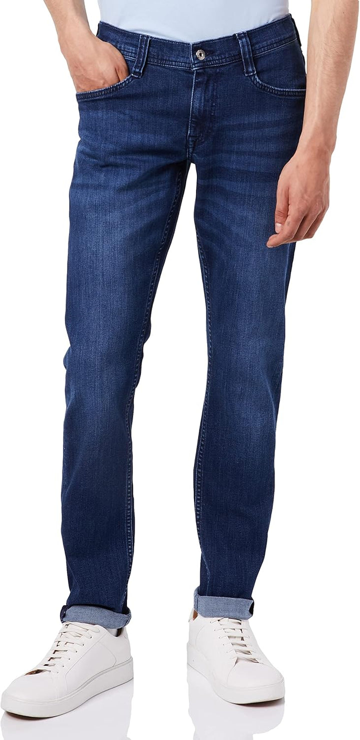 MUSTANG Herren Oregon Tapered Jeans 36W / 34L Dunkelblau 882, 36W / 34L Dunkelblau 882