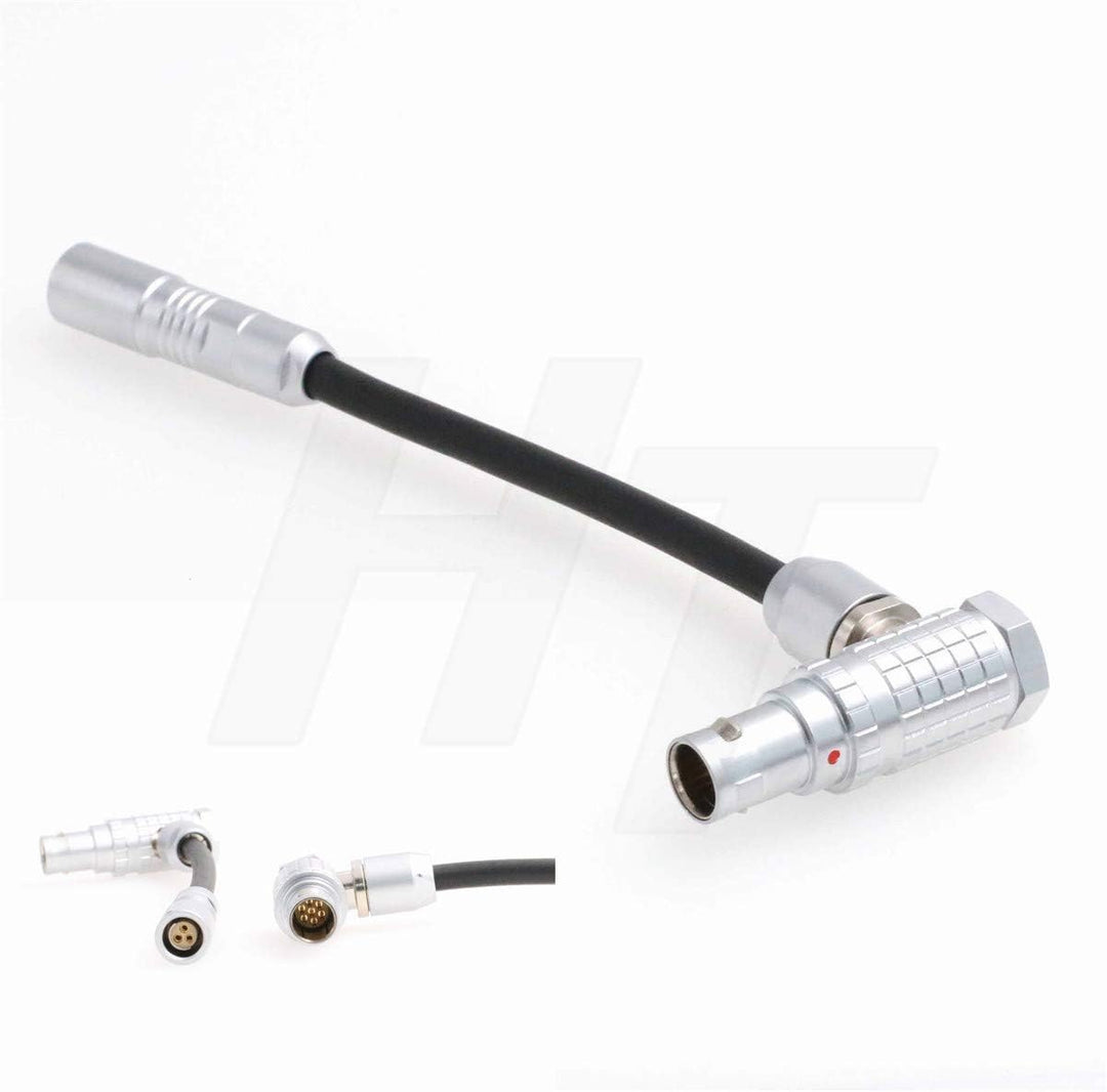 HangTon EXT-RS Adapter für ARRI Alexa Mini und Amira Kamera, kurzes Kabel rechtwinklig 7-polig auf F