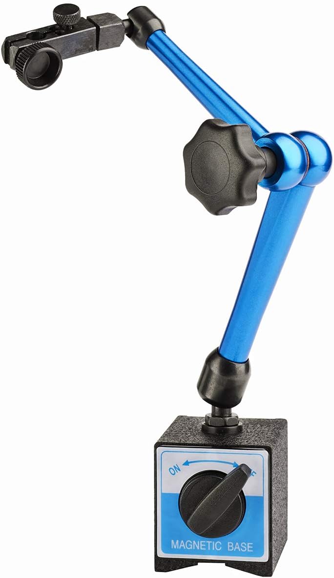 WABECO Magnet Messstativ mit Magnetfuss Zentralklemmung Messuhrhalter