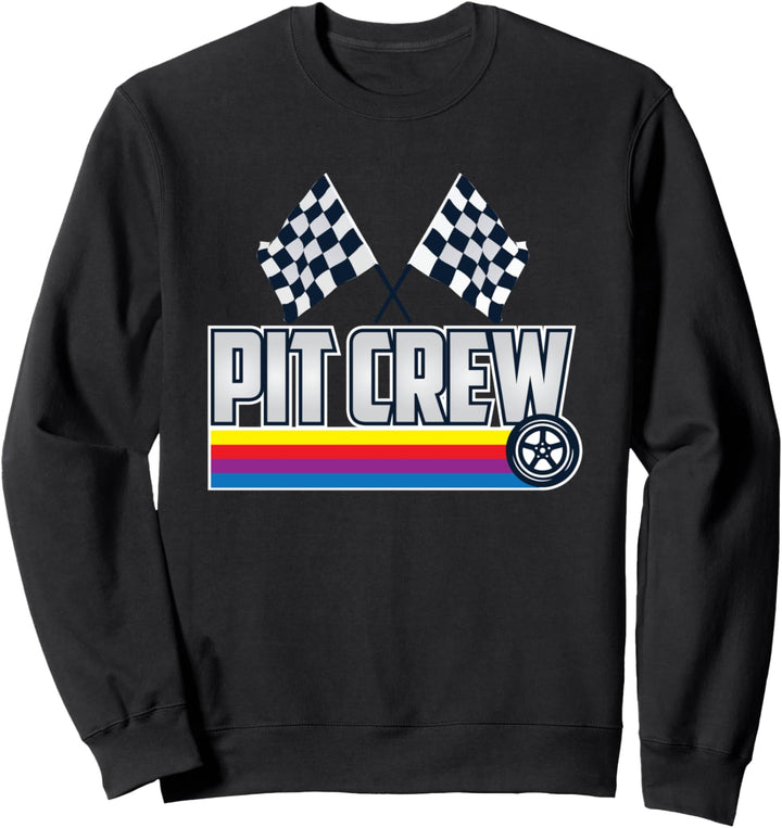 Boxencrew I Rennwagen Fahrer I Boxencrew I Autorennen I Auto Sweatshirt