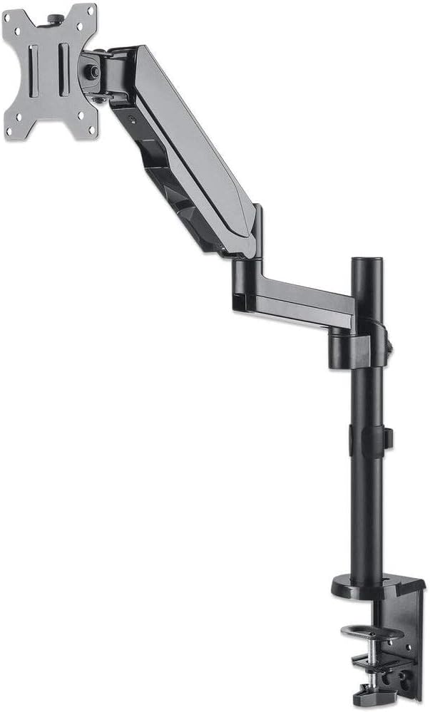 Manhattan 461580 Universal-Halterung mit Gasdruckfeder für einen Monitor Halterungsarm mit Gasdruckf