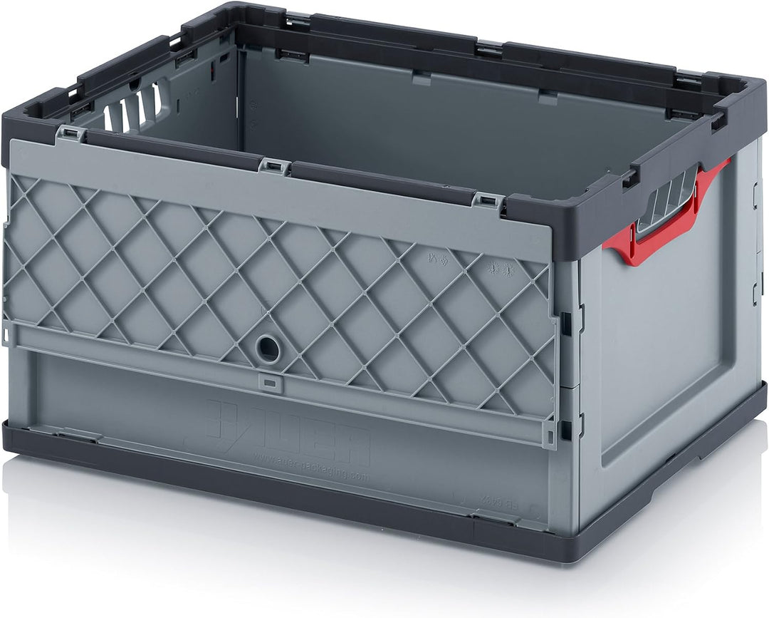 5x Profi-Faltbox 60 x 40 x 32 mit Deckel FBD 64/32 für Aufbewahrung Lagerung Garten Industrie Messe