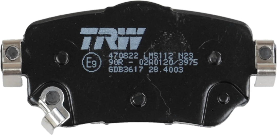 TRW gdb3617 Bremsbelag, Satz von 4