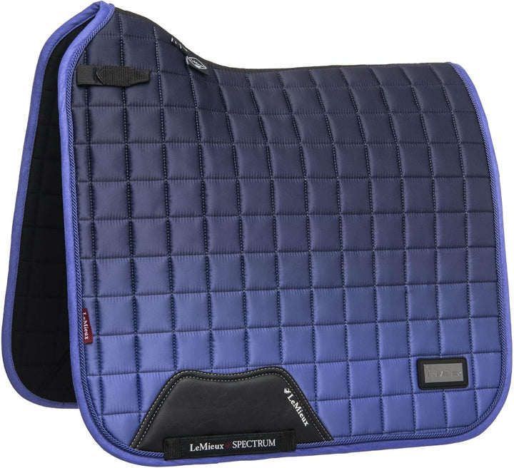 LeMieux Prosport Suede Dressage Square Dressurschabracke L Bluebell Spectrum Square, L Bluebell Spec