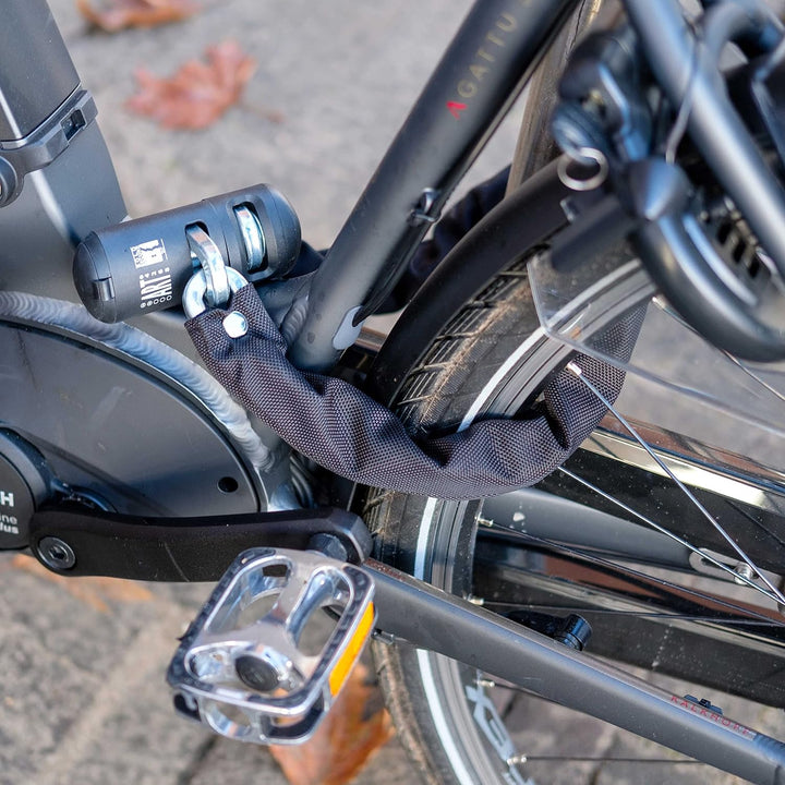 BBB Cycling Fahrradschloss mit Schlüssel SecureChain ART-2 und Sold Secure Silver Zertifiziert Hochs