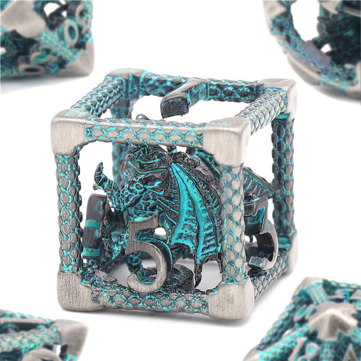 Würfelset Dungeons and Dragons Würfel, ZHOORQI DND Würfel Polyedrische Würfel Set D and D Würfelset