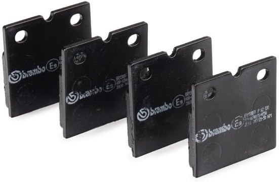 Brembo P02001 Hintere Bremsbeläge, Anzahl 4