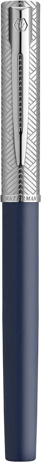 Waterman Allure Deluxe Kugelschreiber, Blau, Mittlere Spitze, Blaue Tinte, Geschenkbox