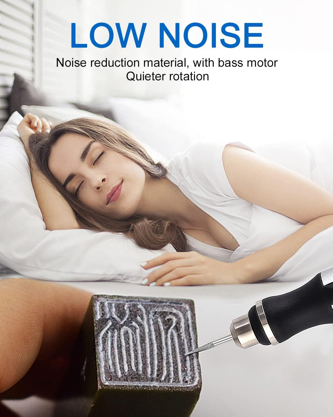 Elektrische Gravierstift, Gravierwerkzeugsatz Gravur Gerät USB Mini Gravierstift Mit Gravurzubehör f