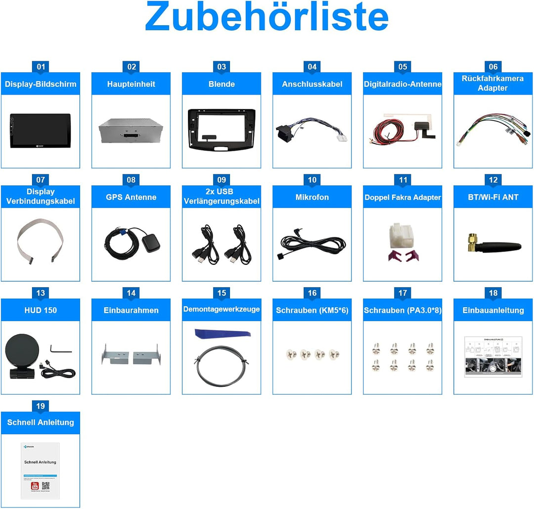 DYNAVIN Android Autoradio Navi für VW Passat B7 CC, 10,1 Zoll OEM Radio mit Wireless Carplay und And